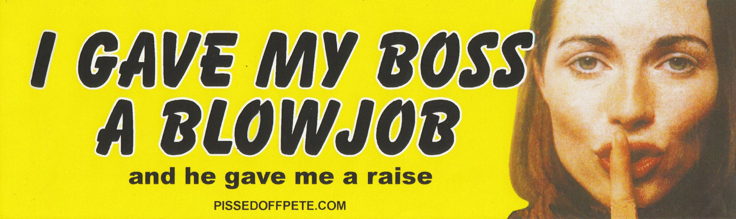 I GAVE MY BOSS A BLOWJOB <br> and he gave me a raise